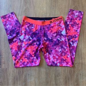 Bjorn Borg NEW Sports Wayan Leggings Yoga Pants Tights